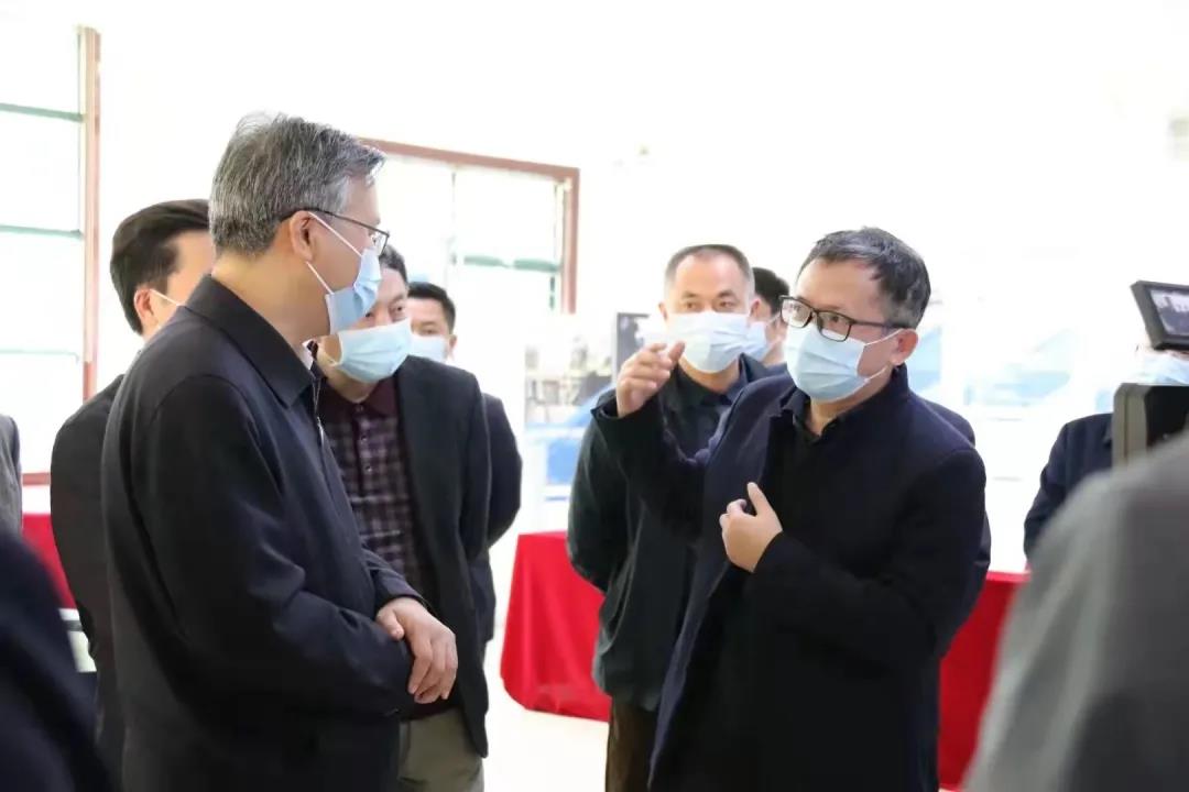湖南省委常委、政法委書記李殿勛一行蒞臨千盟智能考察